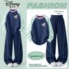 Disney Girls' Autumn Long-Sleeve Top and Wide-Leg Pants Set