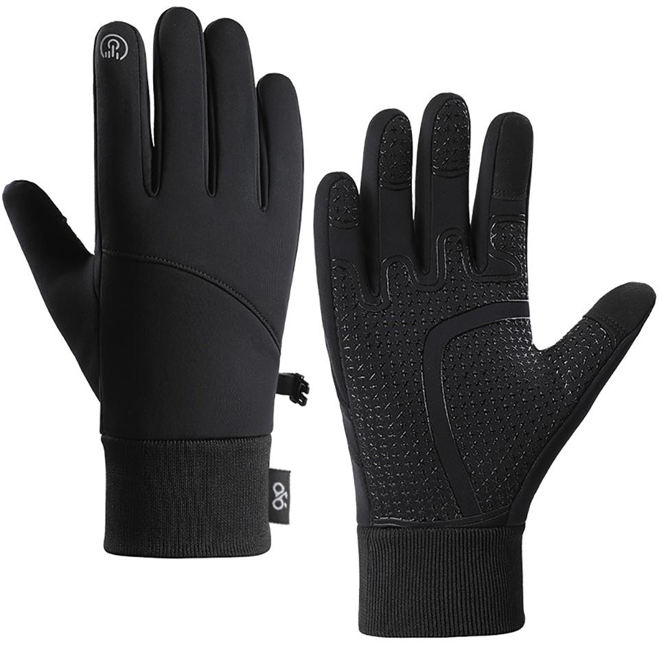 Loogdeel Winddichte Wasserdichte Touchscreen-Handschuhe Für Männer Frauen Angeln Laufen Radfahren Skifahren Winter Warm
