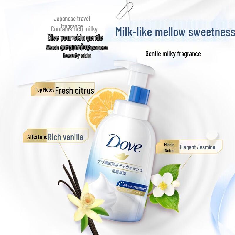 Dove Deeply Nourishing Foamy Body Wash