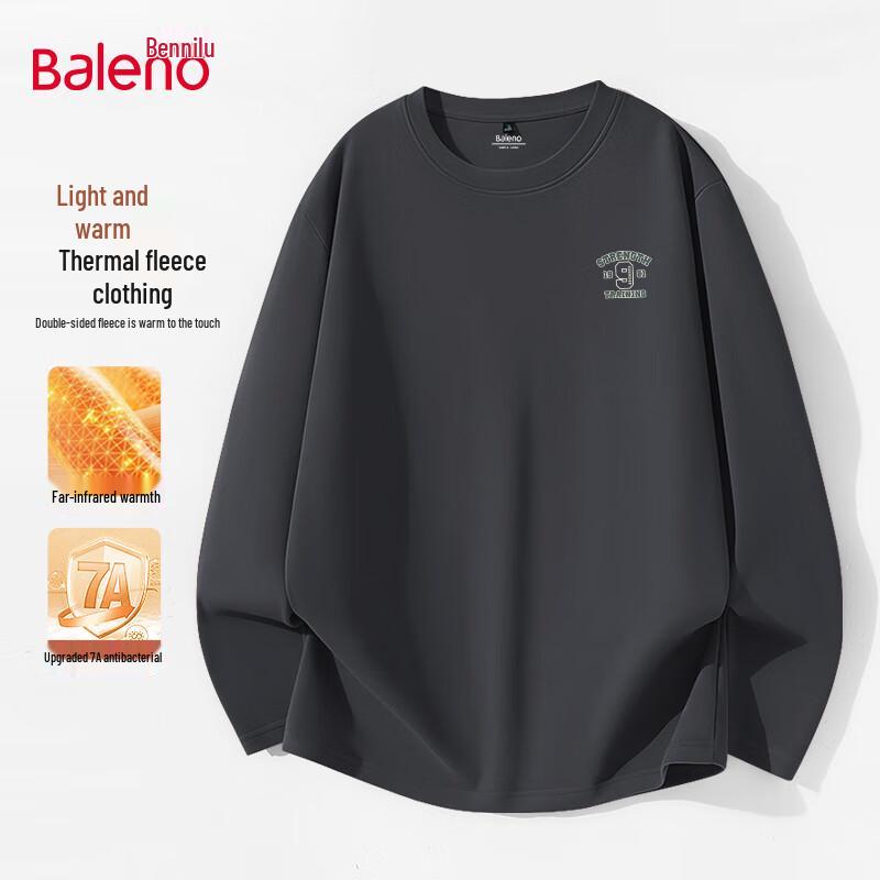 Baleno Men s Anti-Bacterial Long Sleeve T-Shirt 4XL