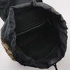 [Pre-Owned] Vintage Logo Wool And Leather Large Capacity Backpack - Excellent #1IPZO94