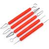 5 Pieces Fruit Carving Tool Fruit Sculpting Tool Stainless Steel Clay Sculpting Tool Pottery Sculpting Tool Clay Carving Tool Pottery Carving Tool