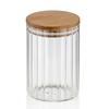 Kela Dorothea Kitchen Container, Borosilicate Glass/acacia Wood, 0.6 L, Medium. 9 X 13 Cm