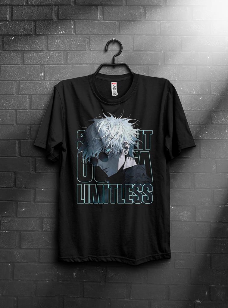 Jujutsu Kaisen Satoru Gojo Infinity Anime Graphic T Shirt Unisex Short Sleeve Harajuku Streetwear
