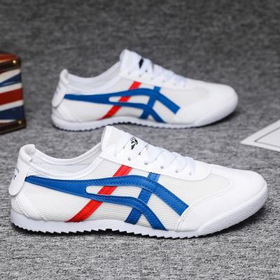 Freizeitschuhe Frühling 2025 neu Mesh atmungsaktiv Forrest Gump Schuhe Low-Top Schnür-Sneaker Damenschuhe