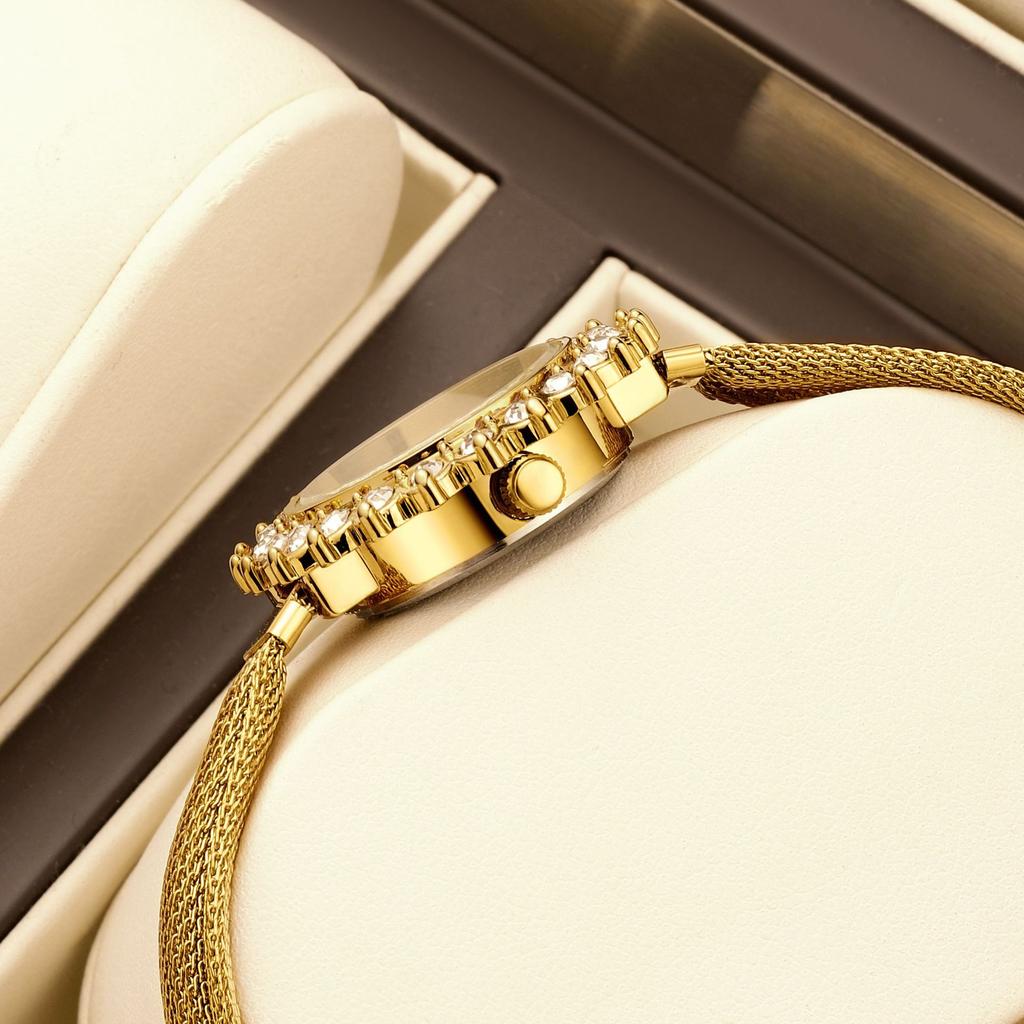 Yalalusi Sunflower Watch Women'S High Value Light Luxury Small Dial Simple Exquisite Premium Ladies Watch