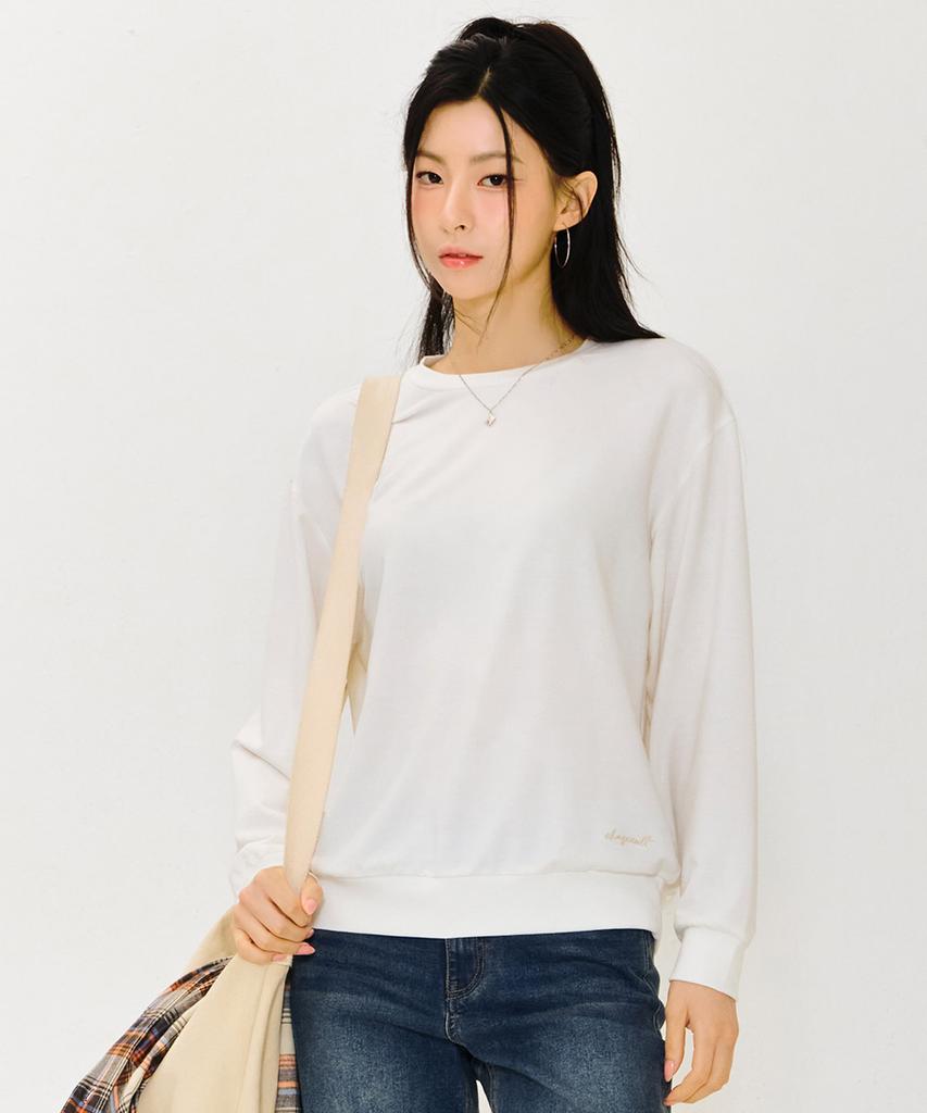 CHASECULT Women'S Essential Daily Sweatshirt - Ivory