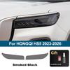 Premium TPU PPF for HONGQI HS5 2025-2026 High-Gloss Smoke Black Pre-Cut Headlight Cover Anti-Scratch Protective Vinyl Wrap Kit
