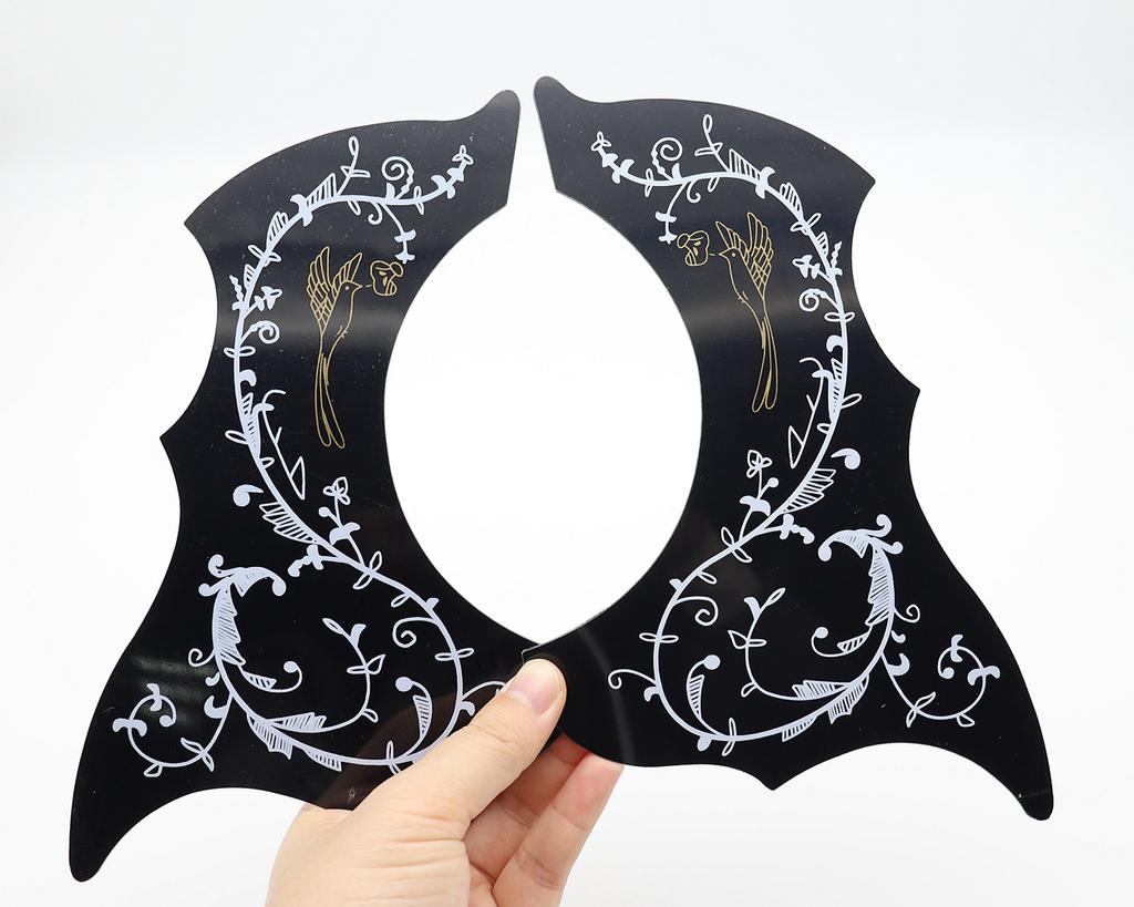 Left and Right handed 40" 41" Fancy pattern Professional Folk classic Acoustic Guitar Pickguard Anti-scratch Plate 4 Color