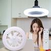 30W Modern Ceiling Fan with LED Light 3 Speed Timing Remote Control E27 Base Indoor Fan Lighting for Home Office