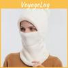 Knitted Hat And Scarf Set For Women Winter Warmth Windproof With Ear Protection