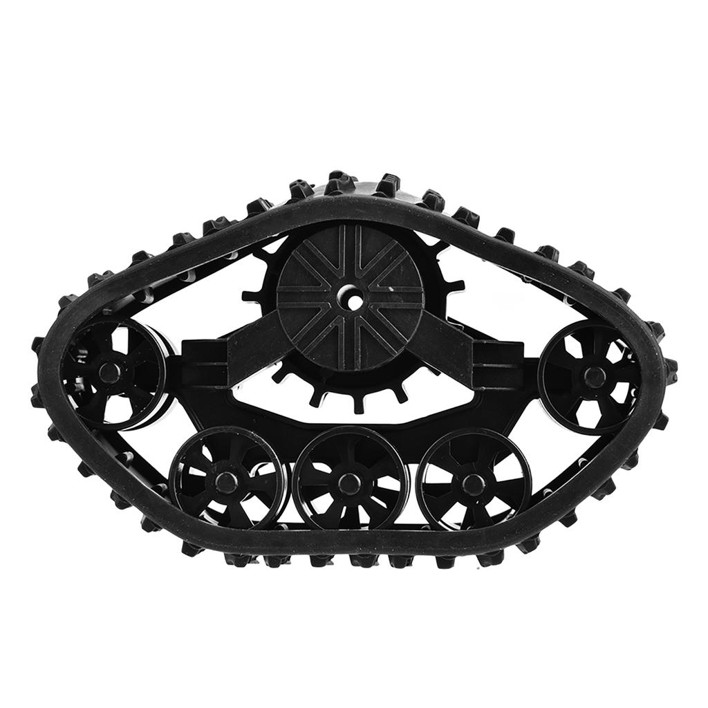 4pcs RC Car Tire Wheel Rubber Crawler Tyre for WPL 116 RC Military Truck