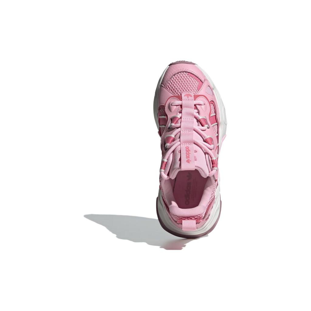 Adidas Originals Ozthemis Fabric Comfortable Versatile Shock Absorbing Lightweight Low Top Dad Shoes Women Sneaker Pink IH0839