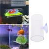 Betta Fish Tunnel Transparent Hollow Betta Fish Tube with Suction Cup for Resting Fish   Accessories