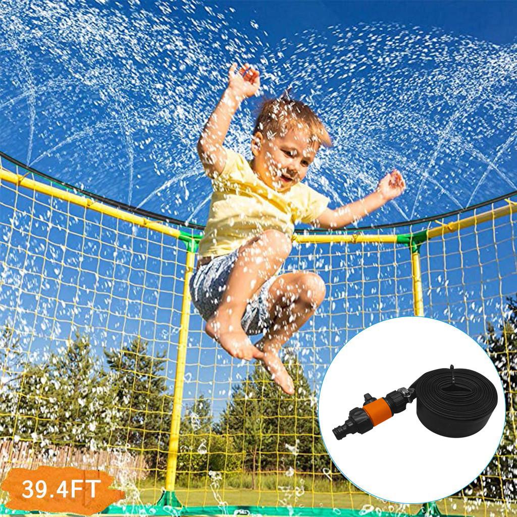 Buy 12/15m Trampoline Waterpark Sprinkler Best Outdoor Summer Toys For ...