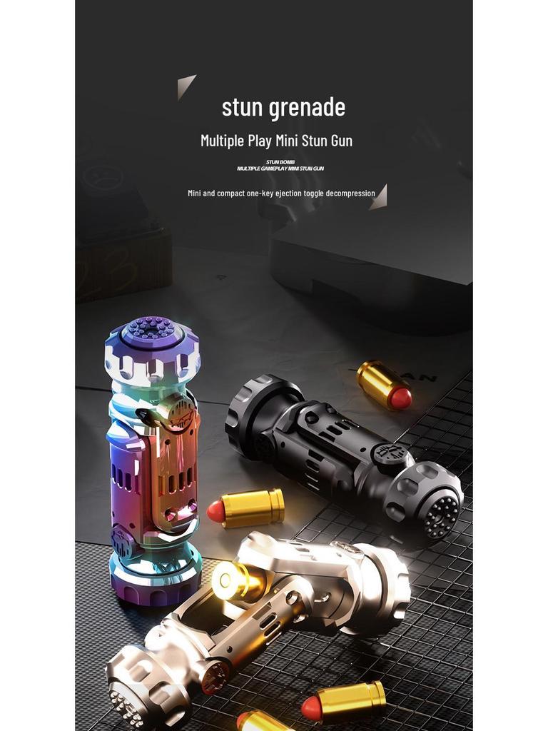 Goldsmith Hall Shockwave Soft Bullet Gun with Ejecting Shell & Folding Design