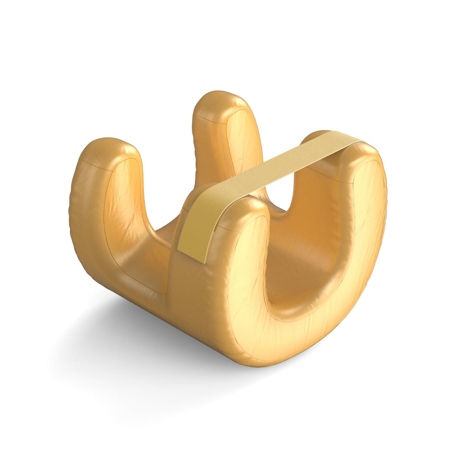 Подушка для лица Бесплатная белая атласная наволочка Красивый сон против морщин и старения сон для спины золотой 13249₽