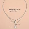 2pcs Valentine'S Day Lock And Key Friendship Necklace Set Classic Necklace Valentine'S Day Gift