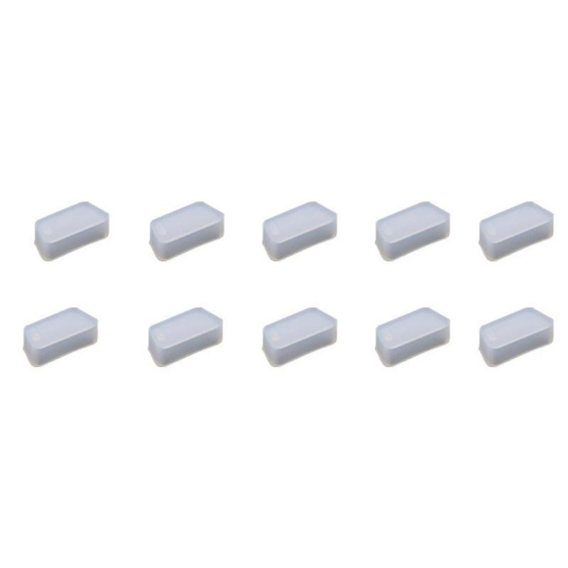 10Pcs Silicone Anti Dust Plug Notebook Dustproof Stopper Laptop VGA Dust Plug Computer Waterproof Cover Office Equipment