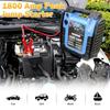 1800A Car Jump Starter with Air Compressor 20000mAh 12V Battery Pack Booster 6.0L Gas/Diesel 260 PSI Tire Pump Multi-Function J