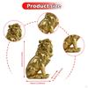 Lion Statue Figurine Cute Decorative Realistic Animal Sculpture Desktop Decoration for Indoor Office