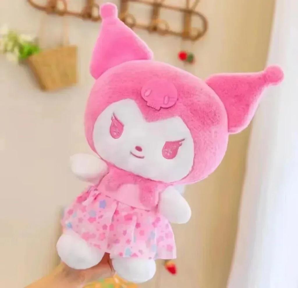 Sanrio Hello Kitty Plush Toy Anime Doll Kulomi Yugui Dog Melody Car Ornament Children Holiday Gifts s Cuddly Stuffed Fluffy Huggable Kawaii Comfort