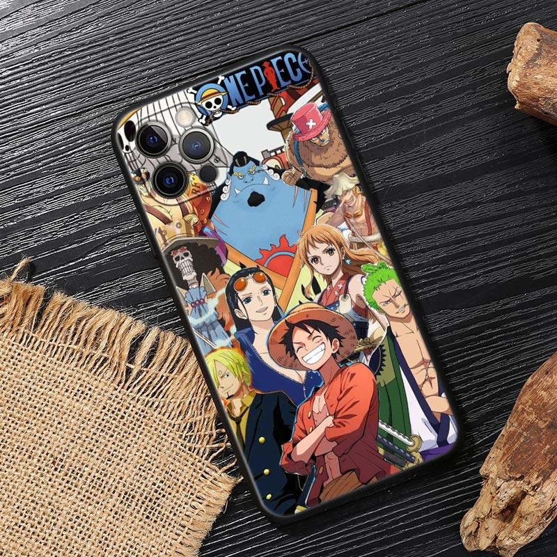 Monkey D Luffy One Pieces Anime For iphone 17 Case For iPhone 16 15 11 12 13 Mini 17 Pro Max 16 Plus 17E 16E Air Case Soft Cover