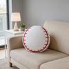 Sports Style Baseball Pillow With Plush Cover For Kids And Teens Comfort