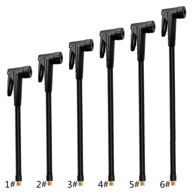 10-200cm Extension TireValve Adaptor TireValve Locking Chuck Quick Connect and Release Tire Inflator Pump Hose Adapter
