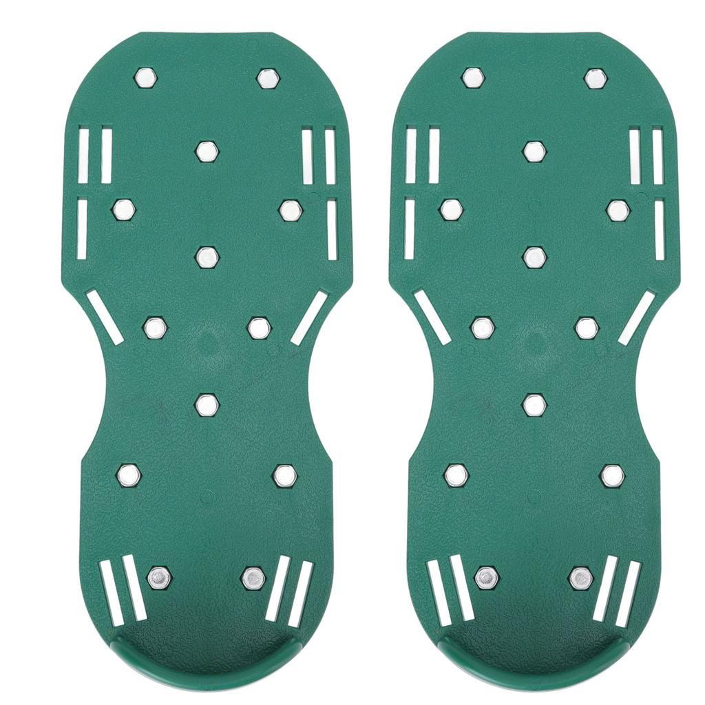 Kézi gyepszellőztető cipő Járó gyepszellőztető Fűszöges cipő Fém csatos pánttal a