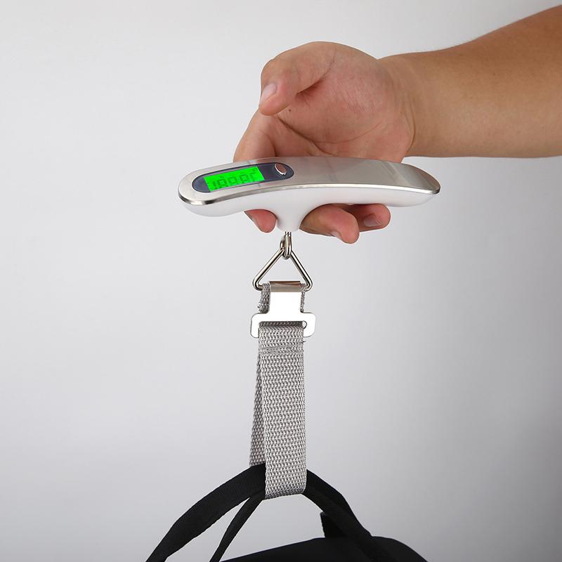 50Kg/110Lb Luggage Weighing Scale Electronic Digital Scale Travel Portable Hanging Scales