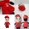 Cardinal Copia Plush Toy Soft And Cuddly Red Stuffed Animal 24cm High