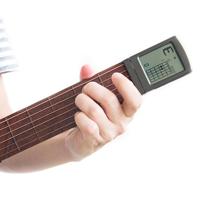 Fingering Practice 6 String 6 Fret Pocket Guitar Travel Acoustic Mini Guitar