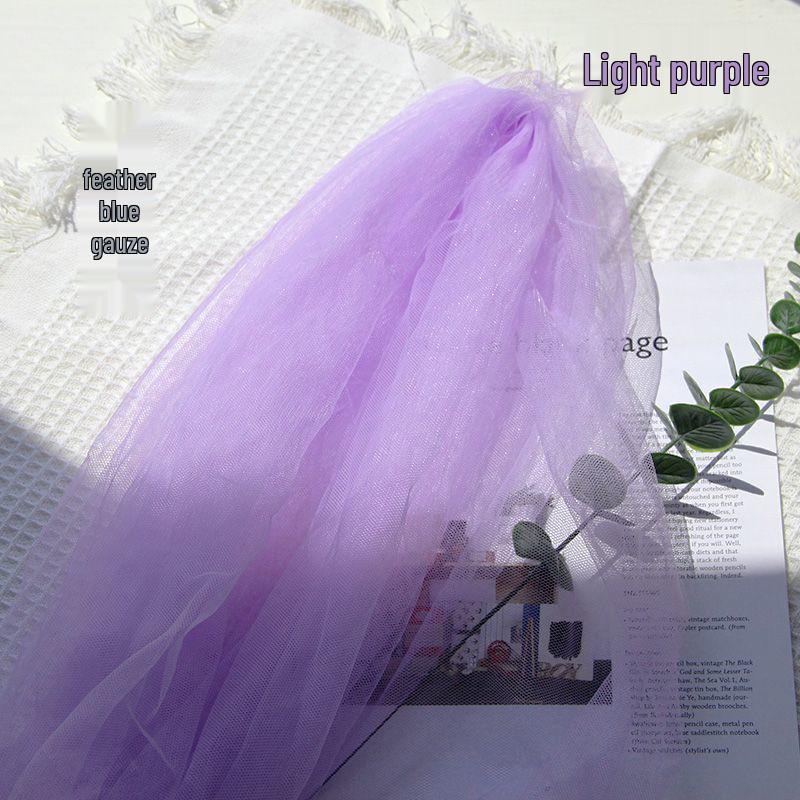 Green Tulle Lace Net Fabric for Kindergarten & Wedding - Transparent, Free Shipping