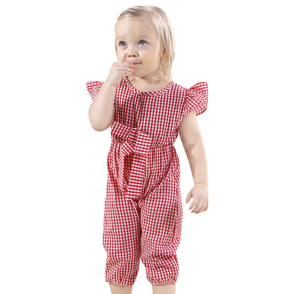 Feing Infant Baby Colored Cotton Long Sleeved Bag Hip Clothes Straps one Piece Jumpsuit