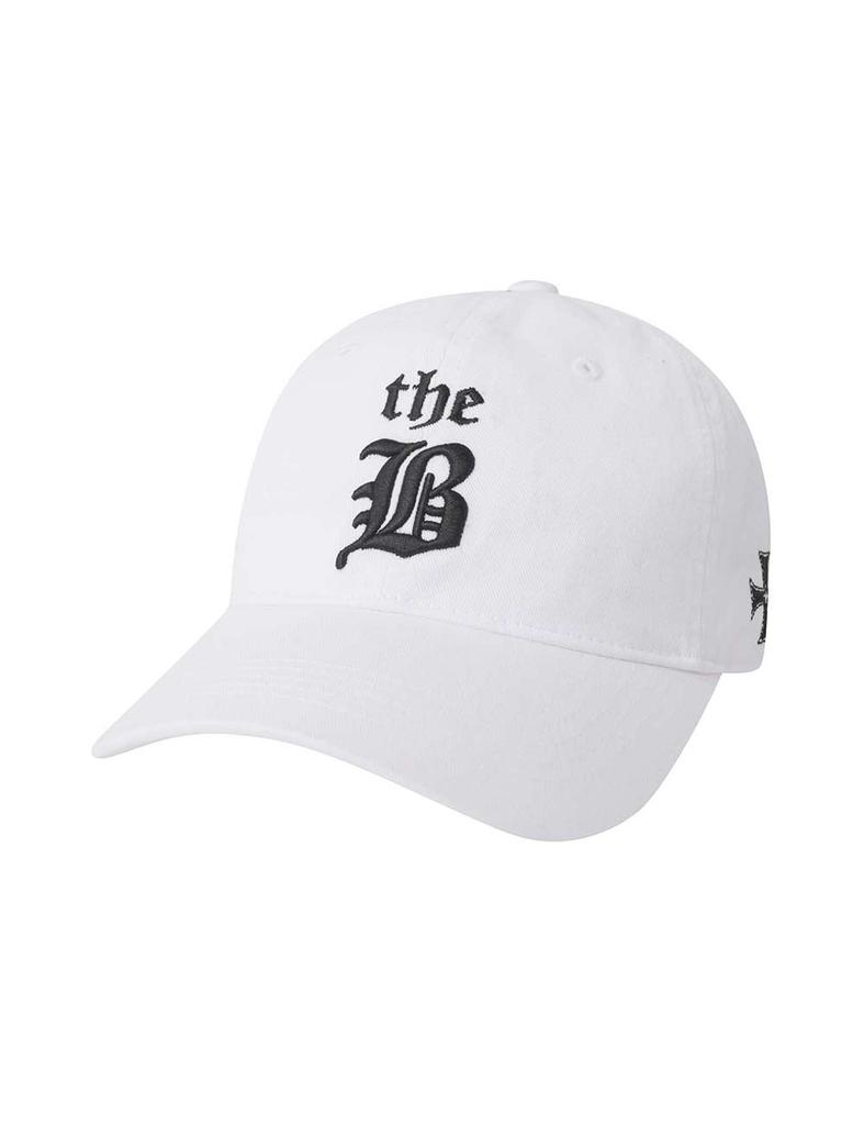 Deobiakaibeu Unisex The B Logo Ball Cap White