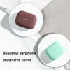 Earphone Protective Case Shock-proof Anti-fall Soft Silicone Solid Color Wireless Sports Earbud Spilt Protector for Airpods Pro2