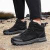 Men's Hiking Shoes Outdoor Adventure Hiking Shoes High-top Hiking Shoes Winter Shoes Wear-resistant Snow Boots
