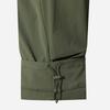 DOD See-Through Semi-Oversized 3/4 Length Pants (Khaki)