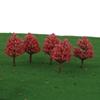 20pcs 1:150 Cypress Model Trees Scale Layout Train Railroad Building Diorama Scenery