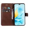 For Honor 200 Lite Case Solid Color Leather Mobile Cover Wallet Stand with Strap