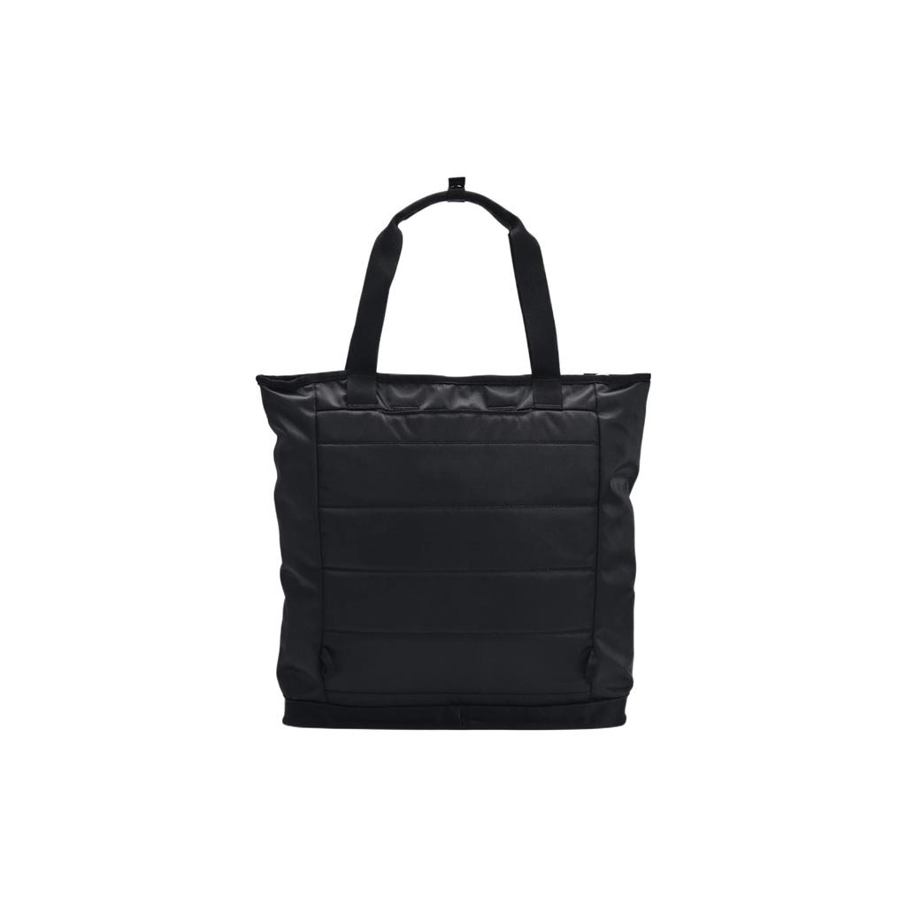 Nuevo Bolso Tote de Poliéster Under Armour Bolso de Compras Mochila Regular para Mujer Negro 1376464-001