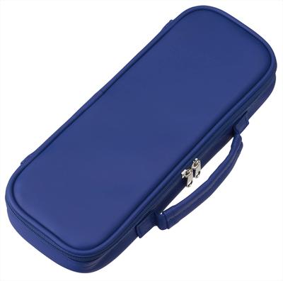 Raymay Fujii Topliner Stift Synthetisch FSB169K Etui, Leder, Marineblau,