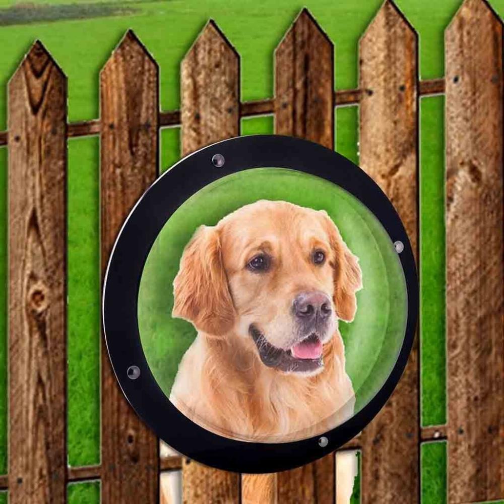 Ventana de Burbuja para Perro Pequeño, Gatos Valla de Asomado para Perros Valla para Cachorros Ventana Accesorios para Perros Ventana para Mascotas