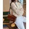 Retro Planted Cowhide Leather Bag New Style Trendy Women's Large Capacity Single Shoulder Crossbody Bag High Quality Genuine Leather Bag