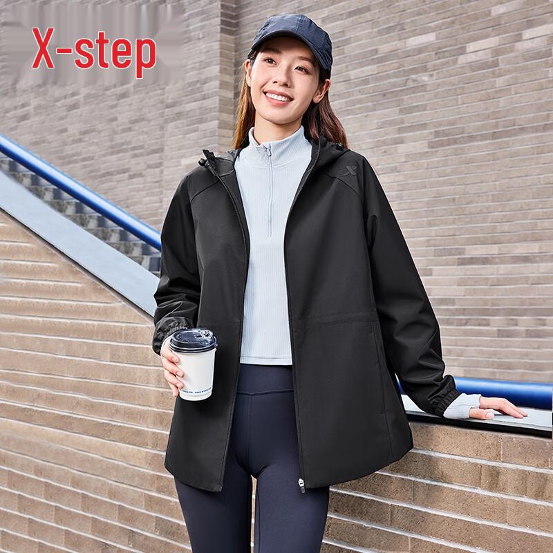 Xtep Women's Autumn/Winter Windproof Outdoor Jacket