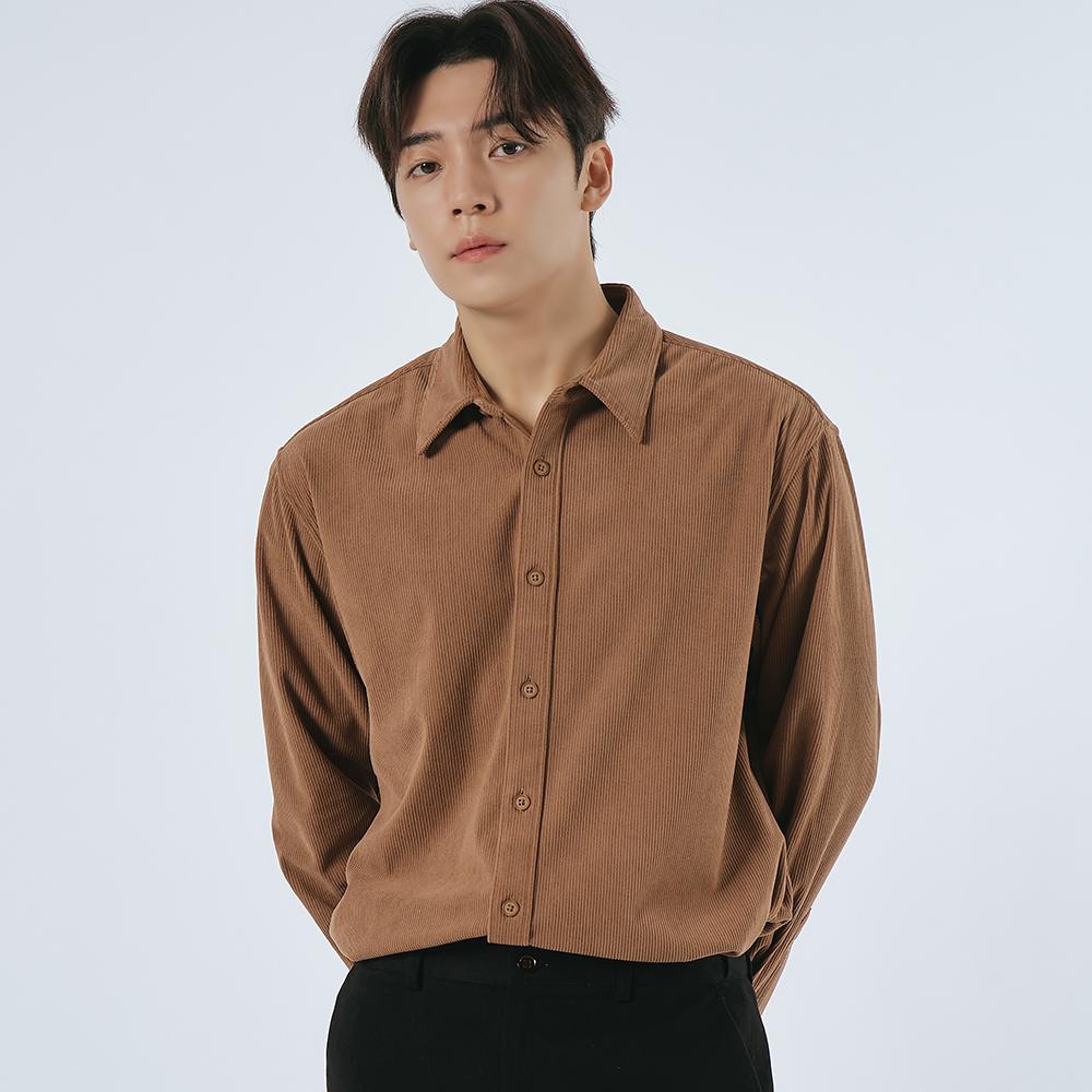 LXT Corduroy Straight Shirt [Brown]