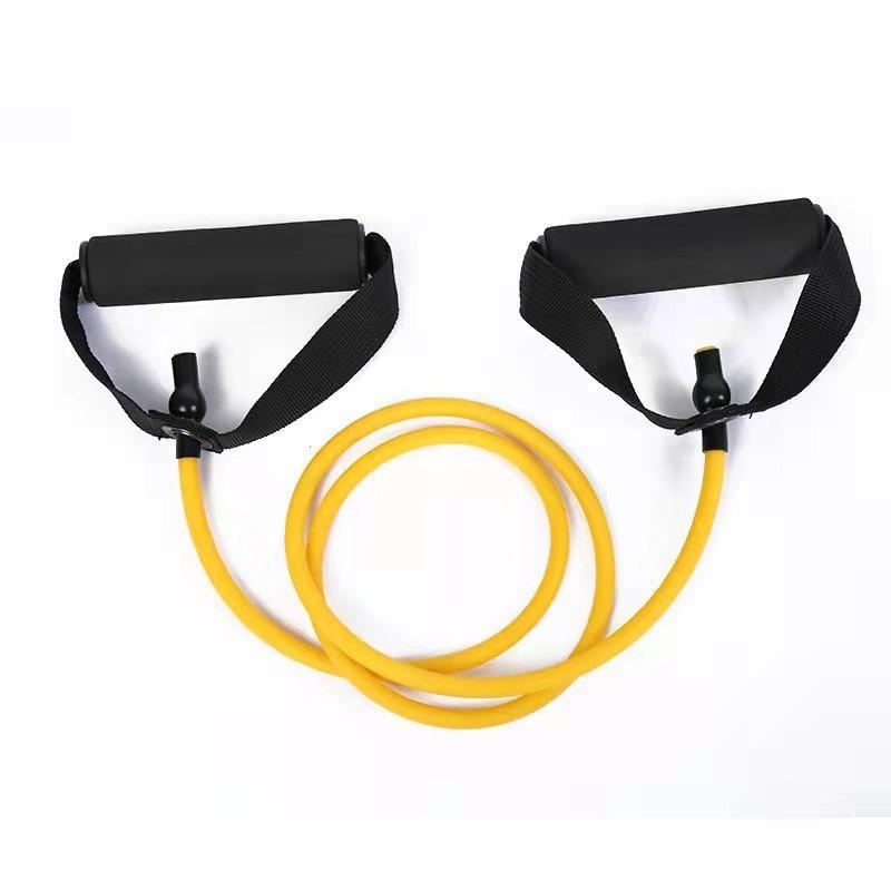 5 Levels Resistance Bands with Handles Yoga Pull Rope Elastic Fitness Exercise Tube Band for Home Workouts Strength Training
