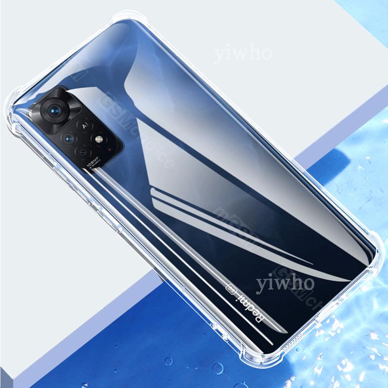 Luxury Clear Soft Silicone Case for Xiaomi Redmi Note 11e Pro Shockproof Transparent Note11e 11 E Pro Phone Cases Back Covers