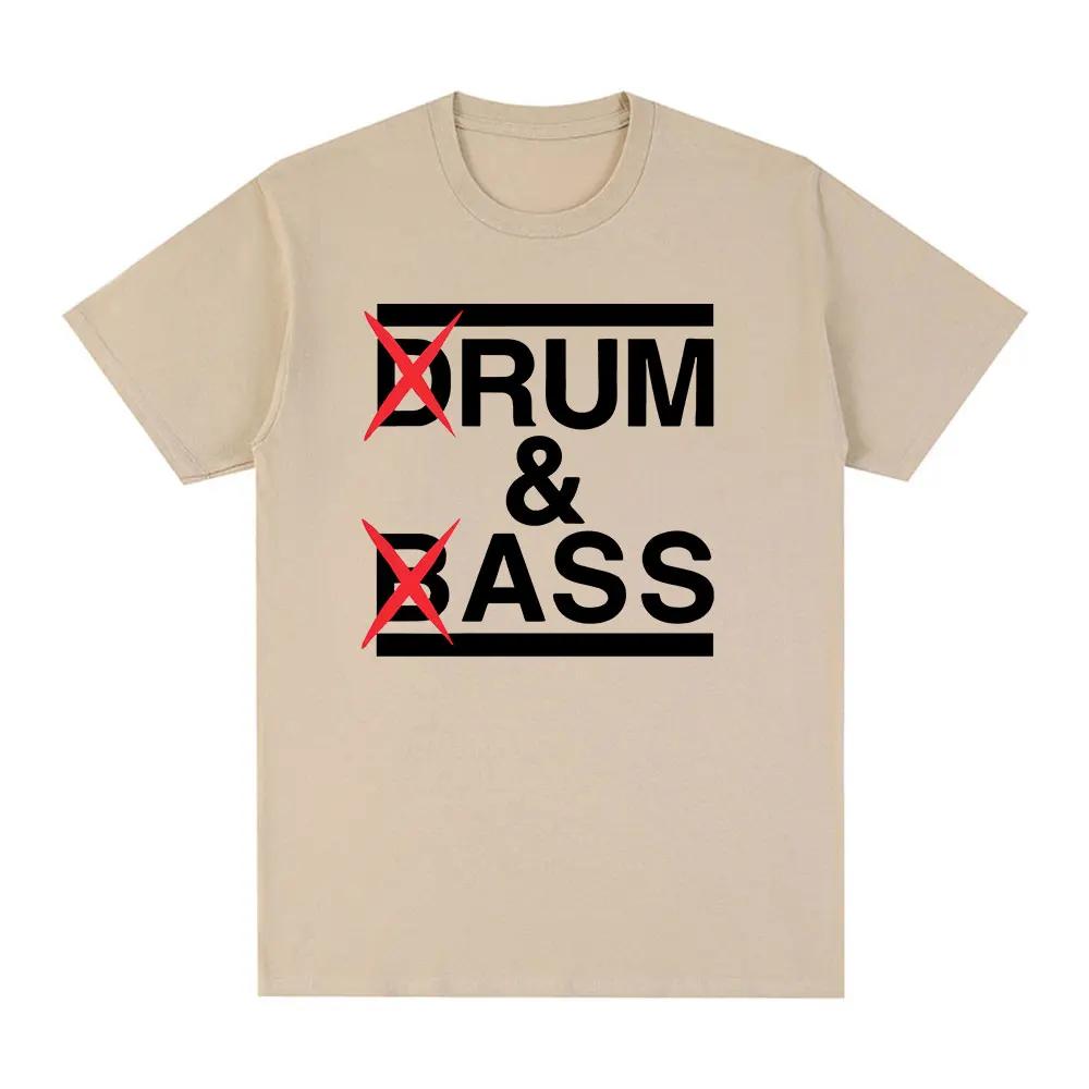 Funny Drum and Bass T Shirt Rum and Ass Lovers Jokes Y2k Women Short Sleeve Cotton Soft Unisex O-neck Tee Tops